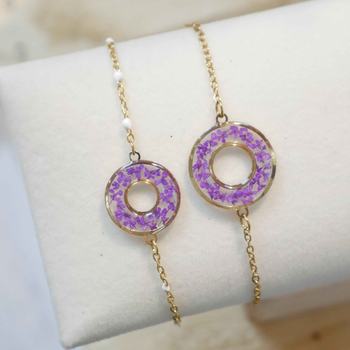 Bracelet Dona - mauve