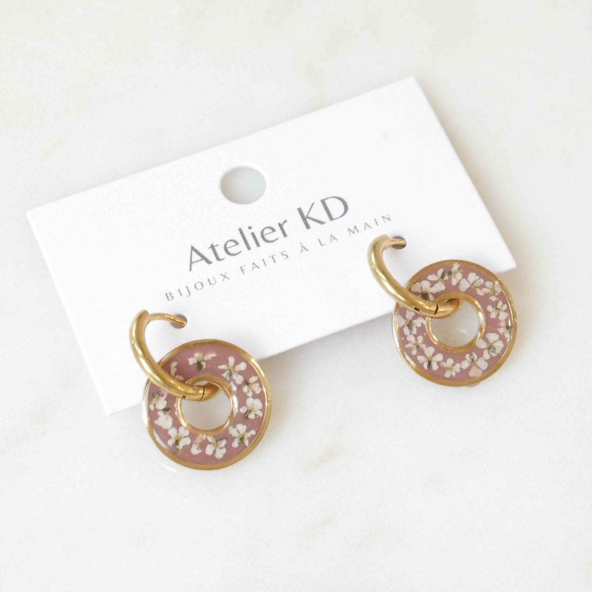 Boucles d'oreilles Dona (petit 16mm) - Édition spéciale automne 2025