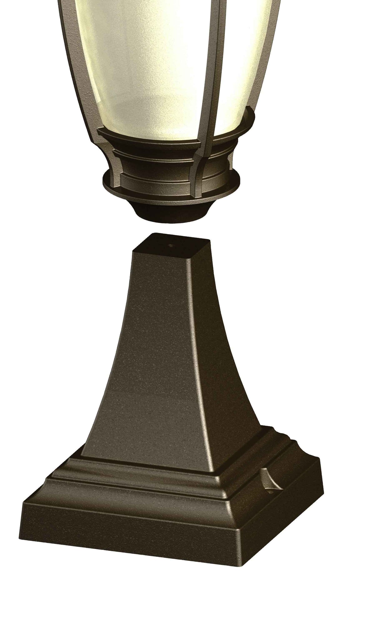Base piédestal 8'' pour luminaire - 1175