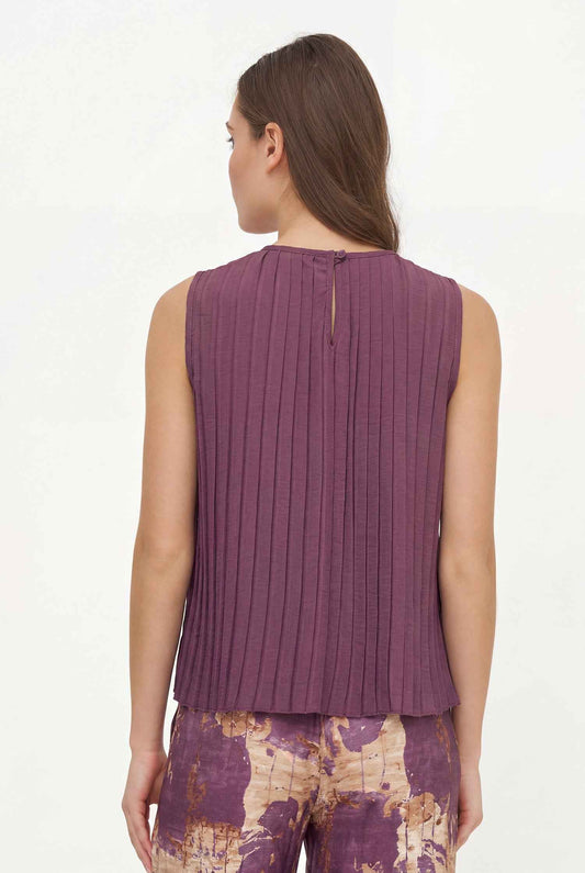 Women's Woven Top - Sleeveless