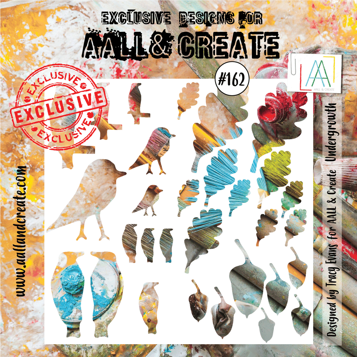 AALL and Create Stencil - 162 - Undergrowth