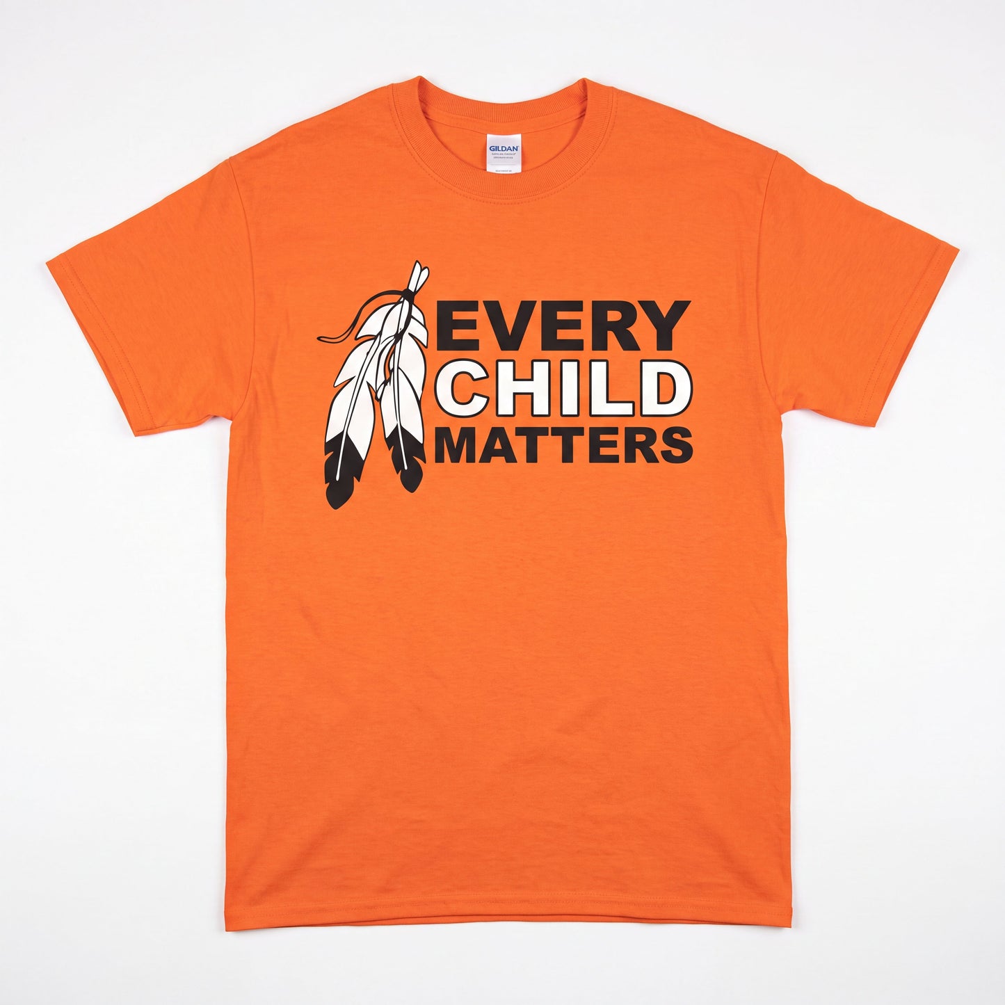 Every Child Matters Shirt (Feathers)