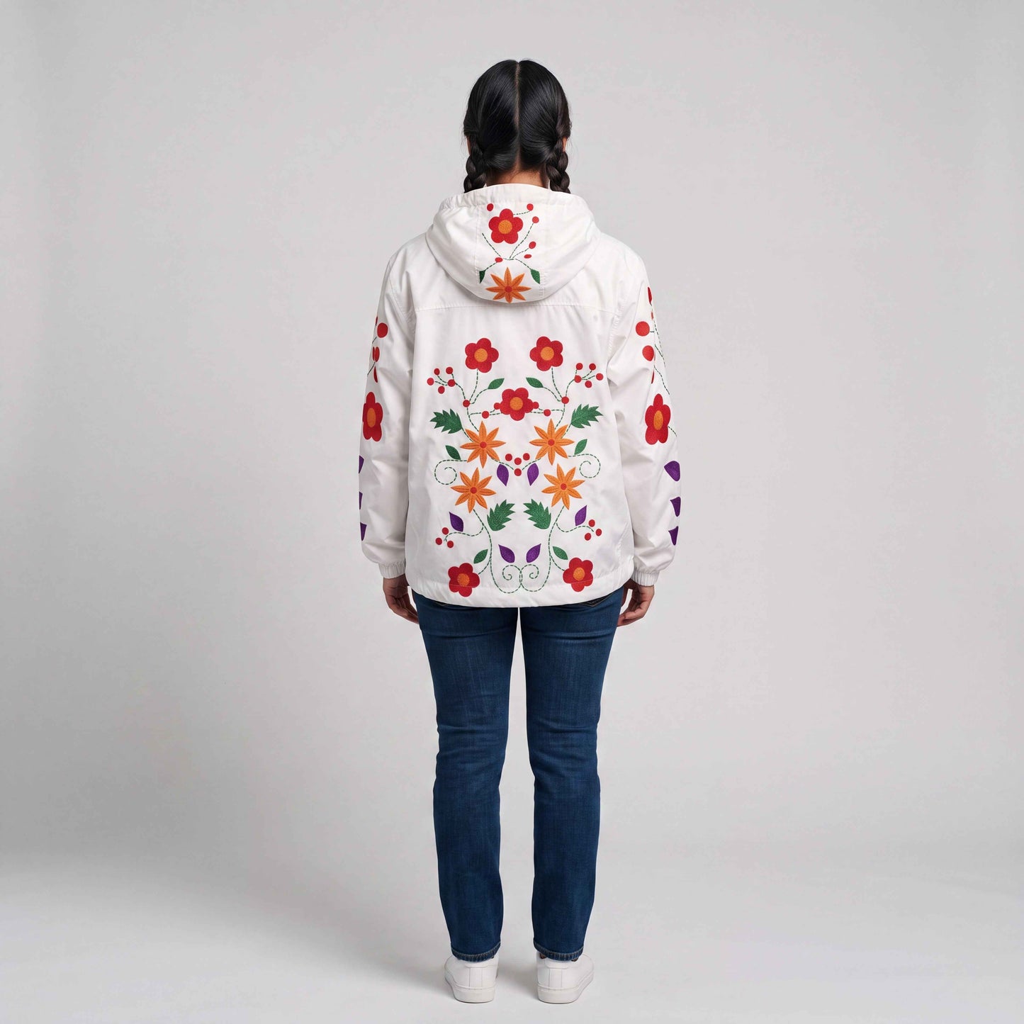 OLDTRIBES™ Mountain Bloom Windbreaker
