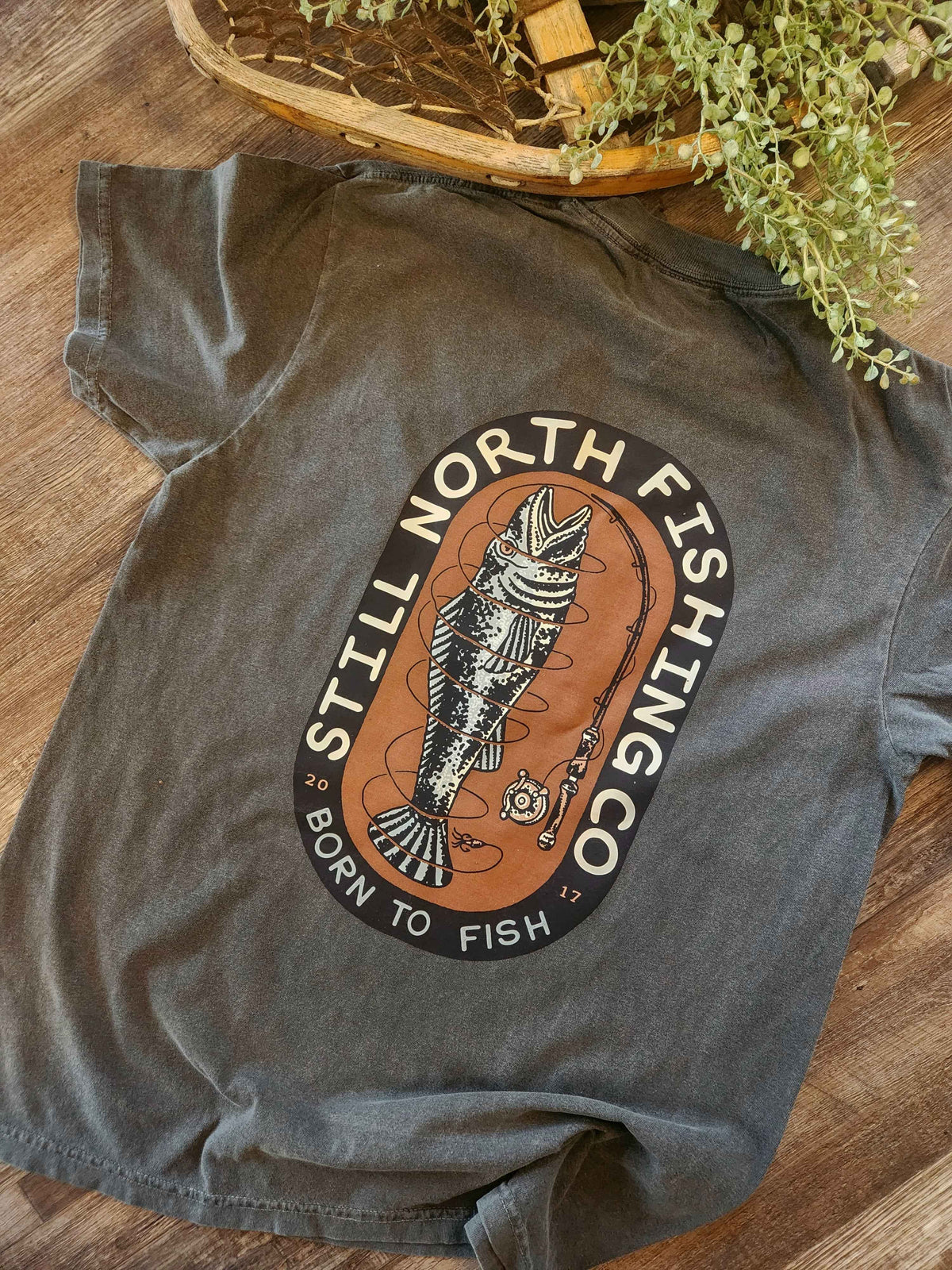 BORN TO FISH TEE