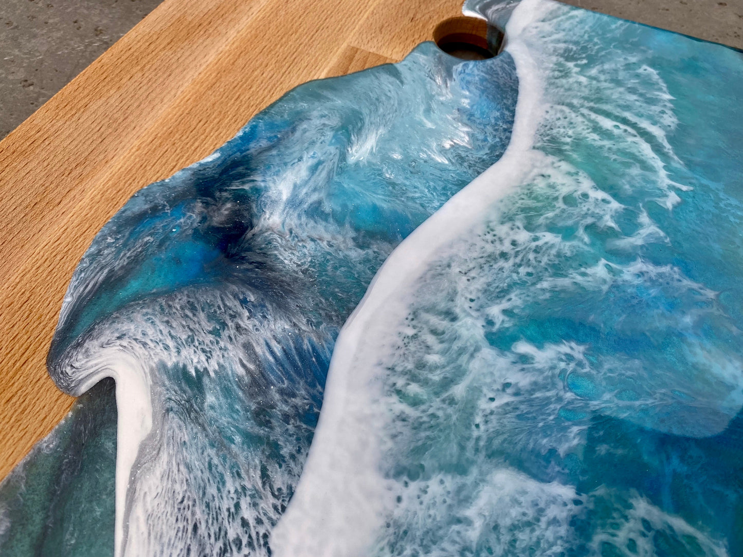 Birch Wood Charcuterie Board - AURABAGS SHOP