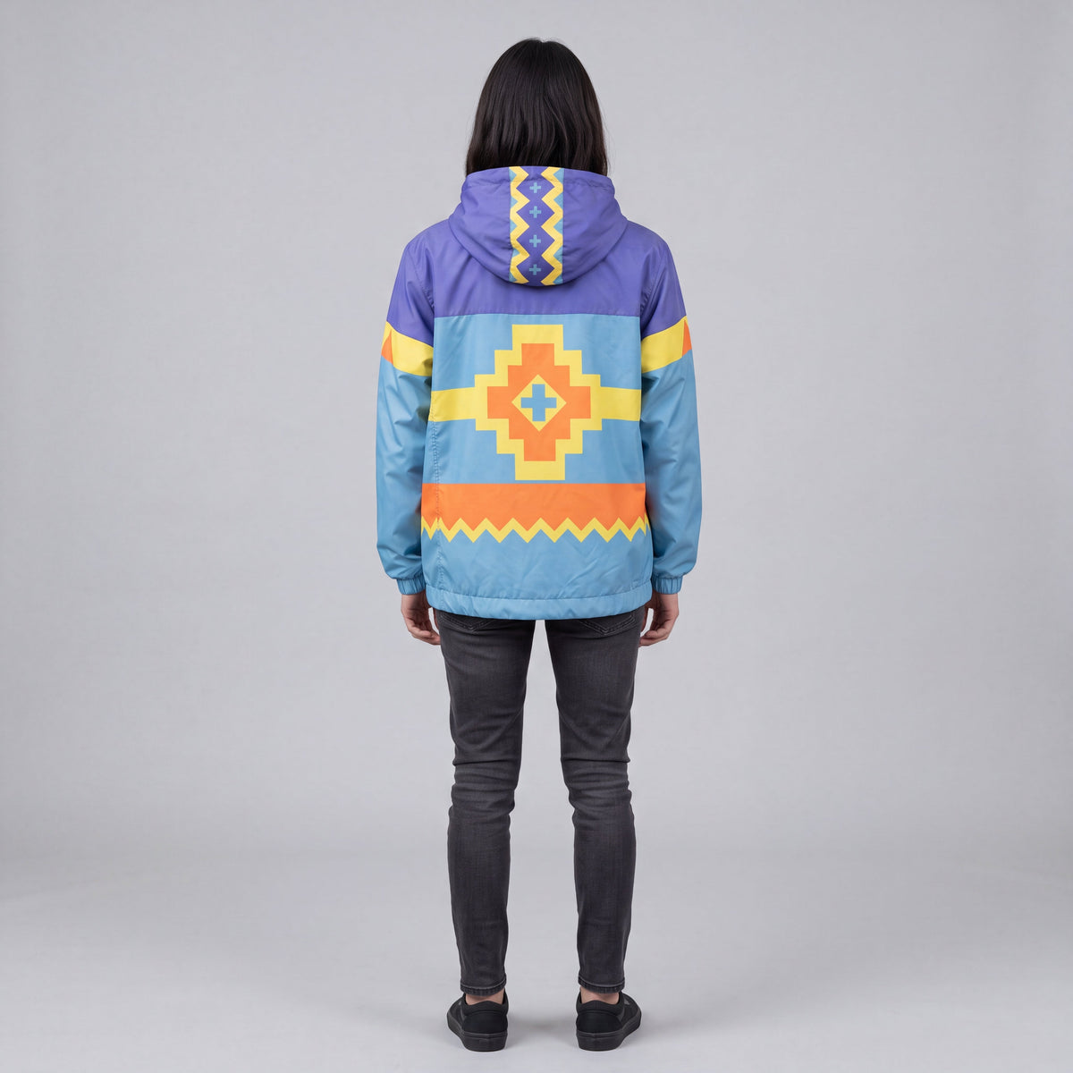 Purple Horizon Windbreaker