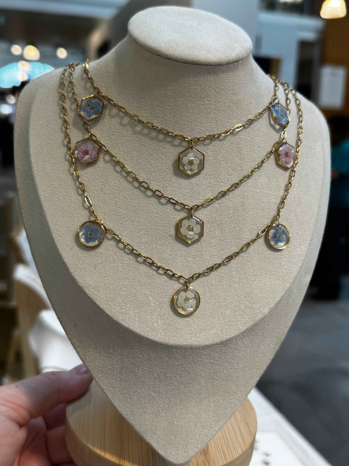 Collier Alba- trio