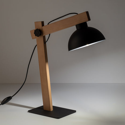 OSLO Black Scandinavian Night Lamp - AURABAGS SHOP