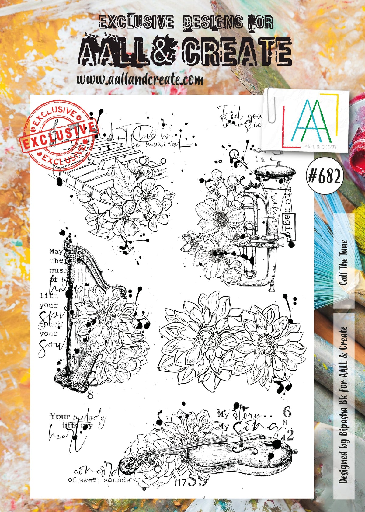 AALL and Create Stamp Set - 682 - Call The Tune