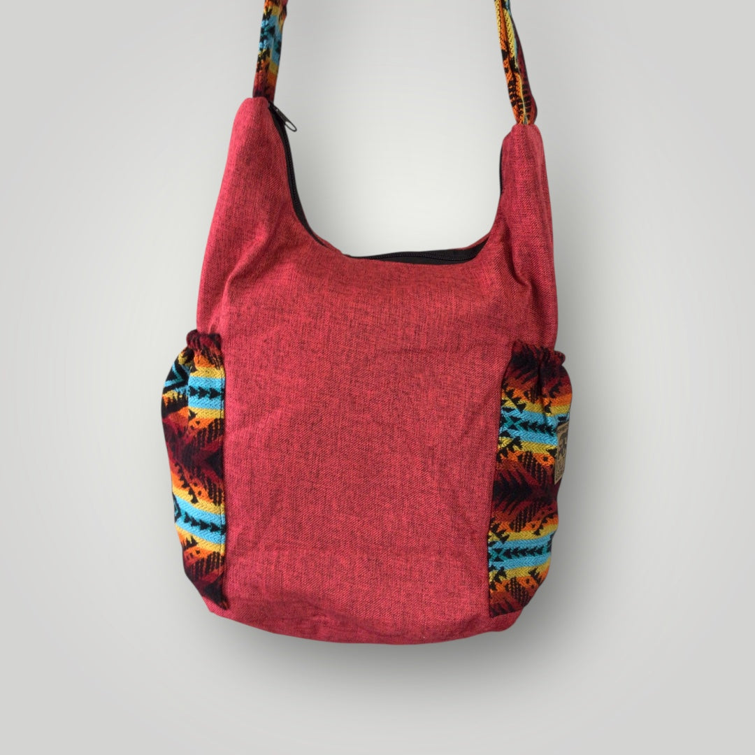 Eagle Spirit Embroidered Crossbody Bag