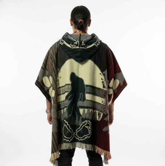 Big foot Hand Made Wool Poncho