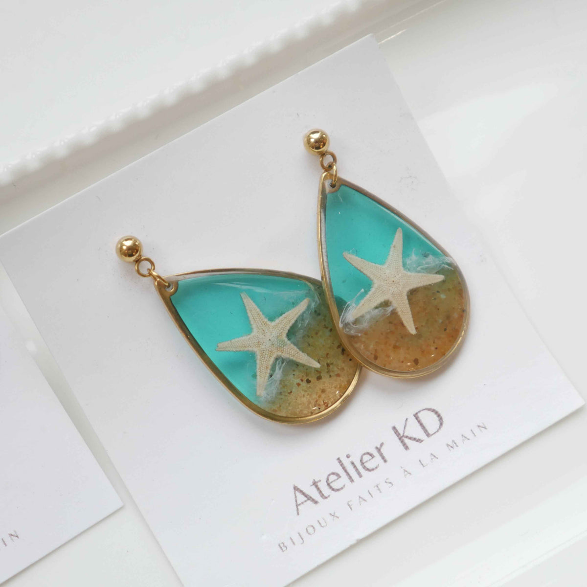Boucles d'oreilles Stella - goutte XXL