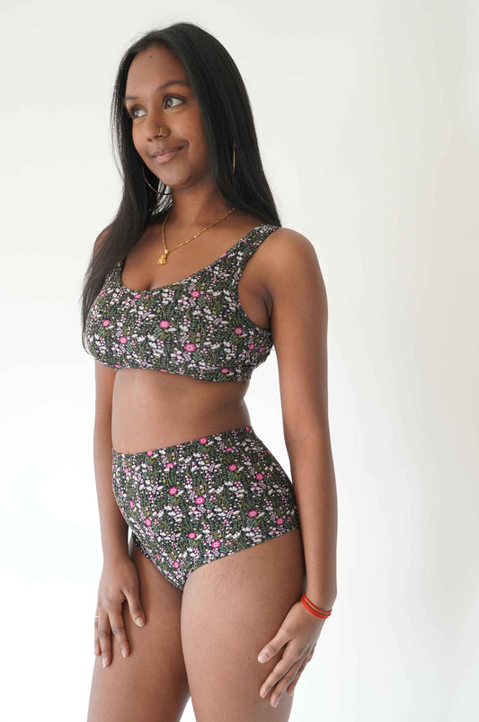 Bralette basic - Fleuri