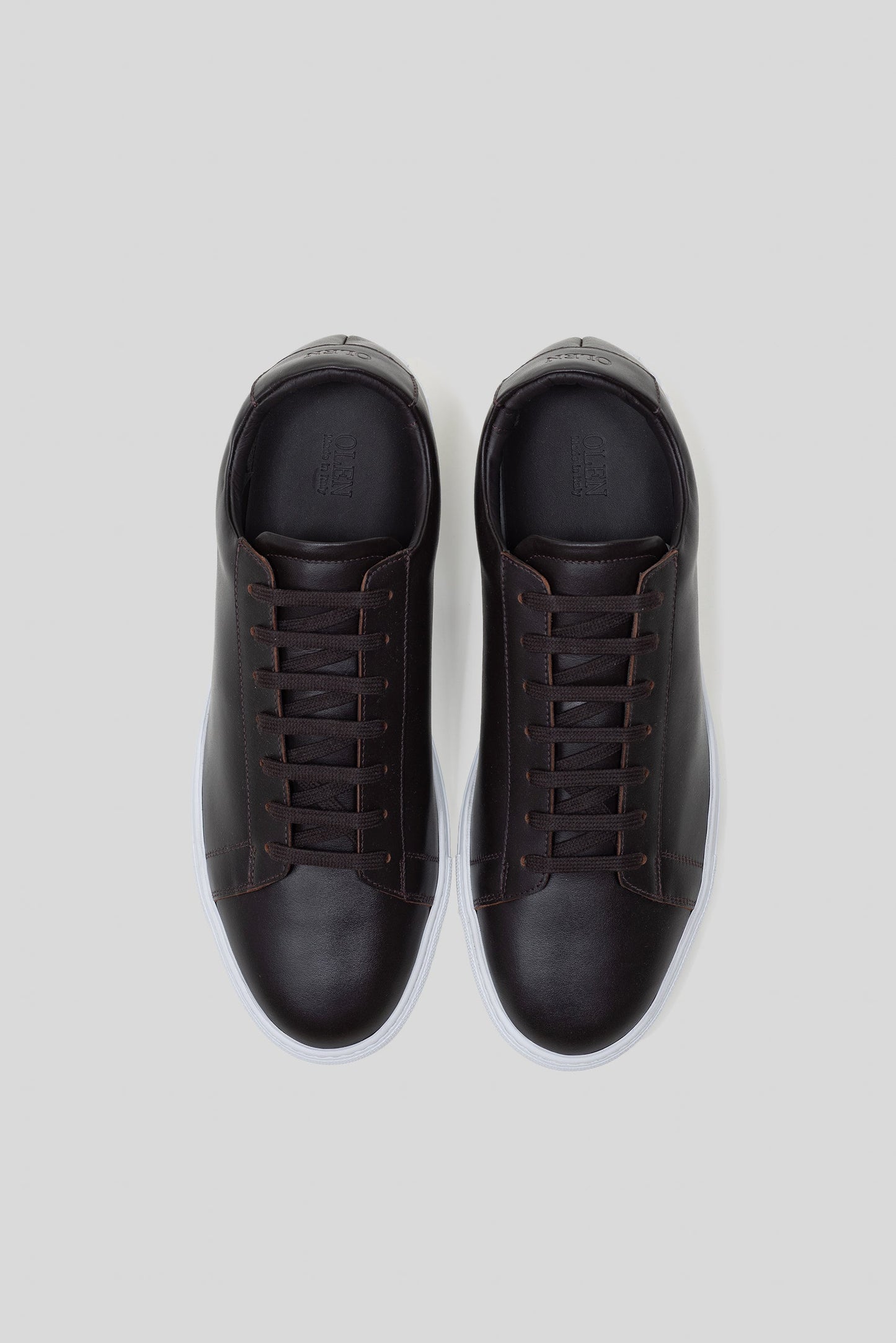 Dark Brown Calfskin Città Sneaker