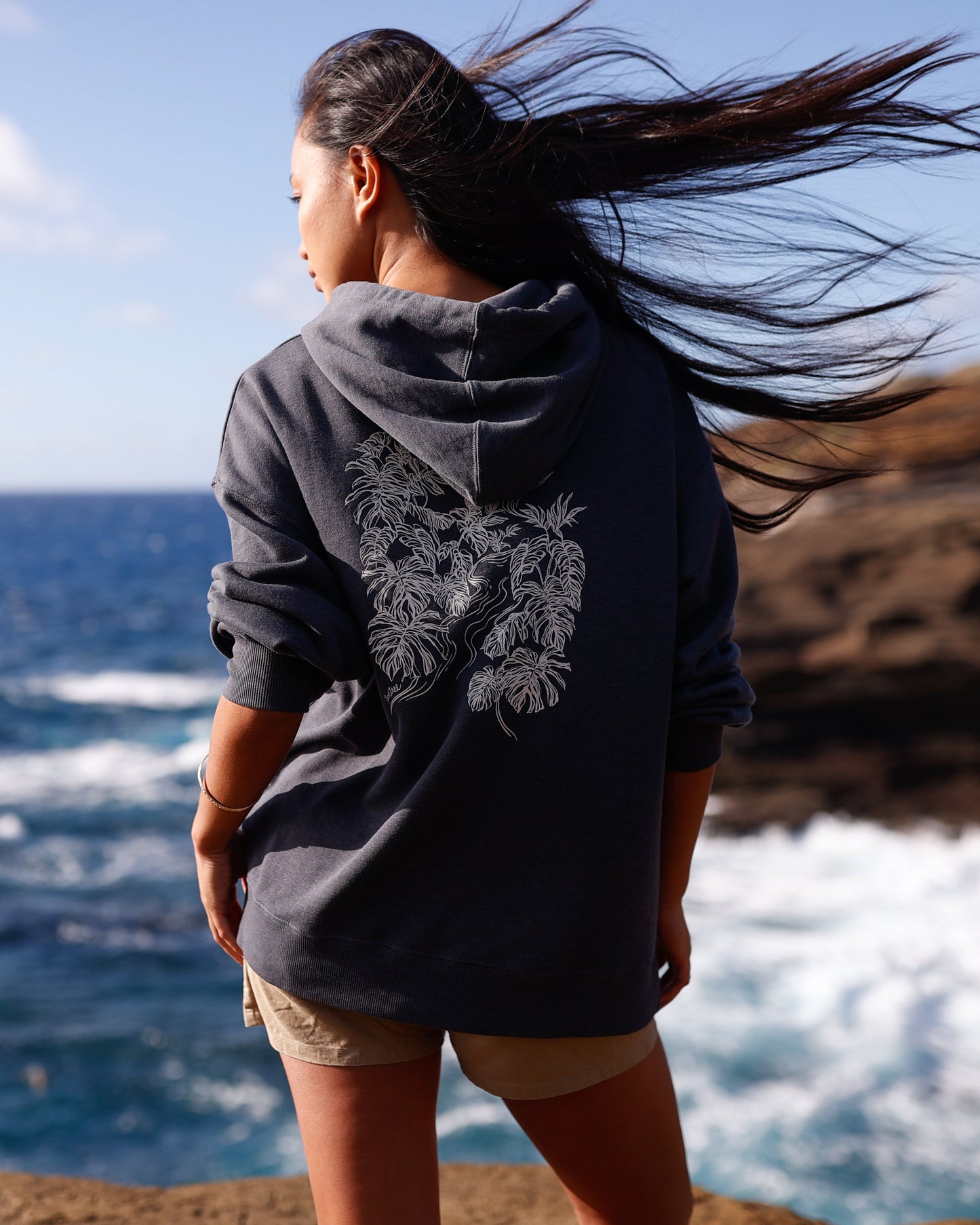 Amazon Foliage Oversized-Hoodie