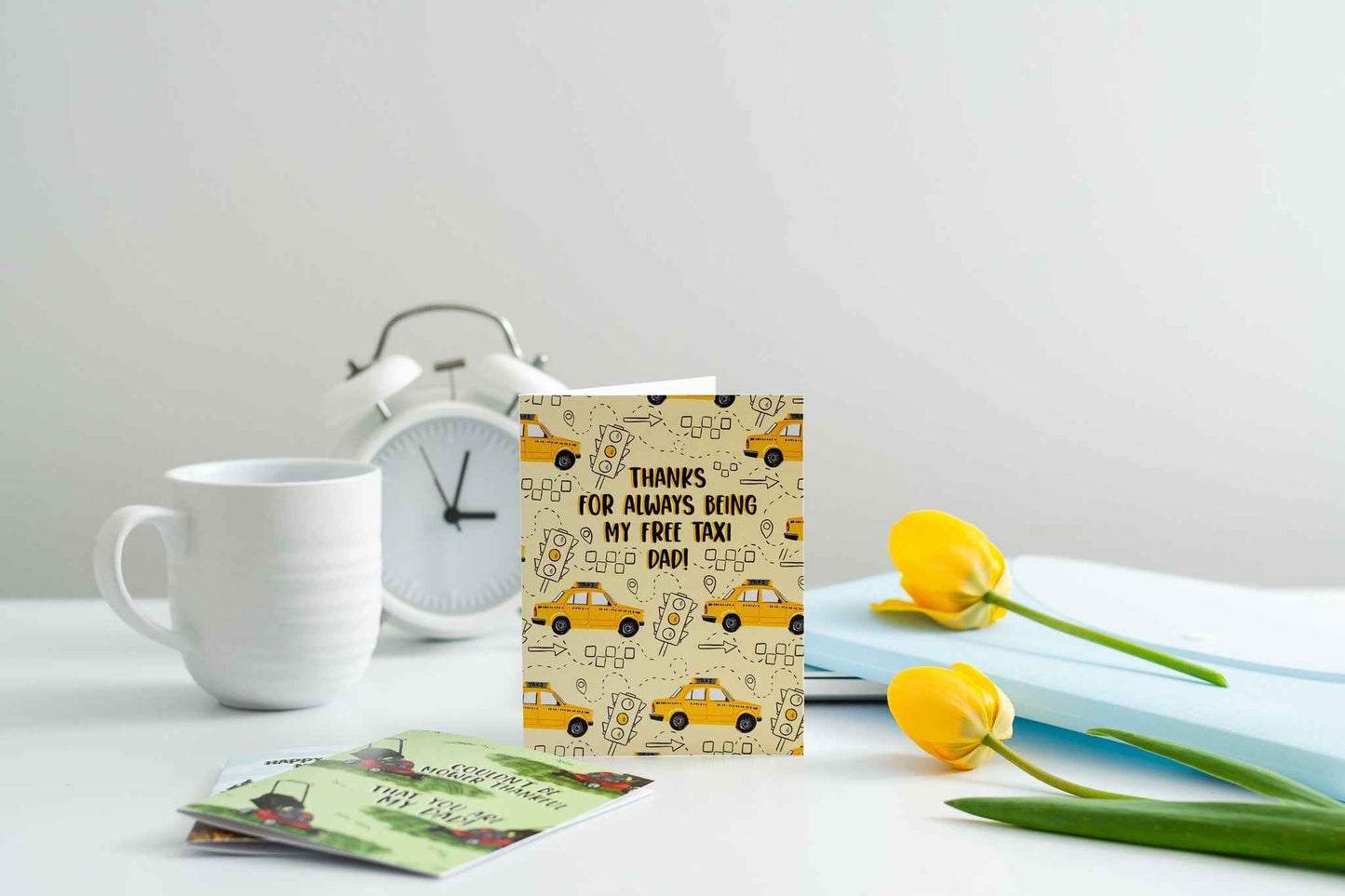 Thanks For Always Being My Free Taxi Dad! - Greeting Card