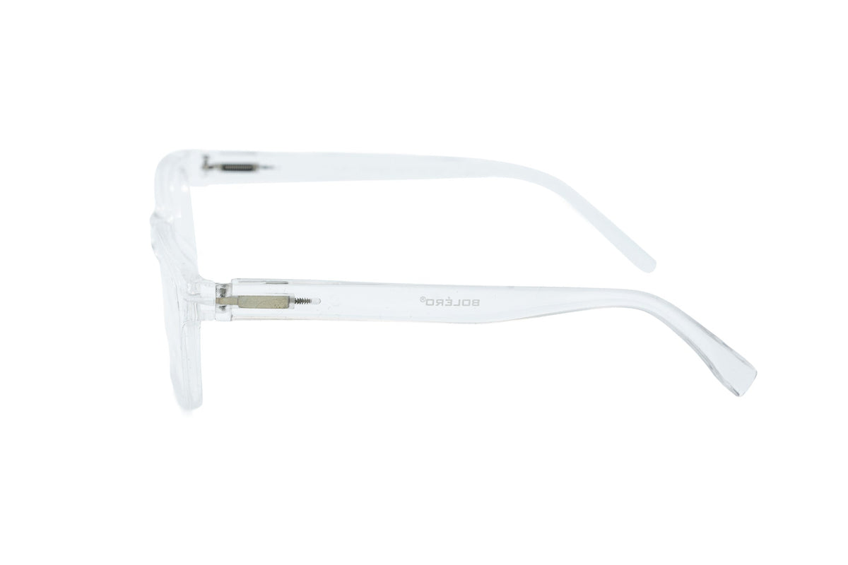 Boléro Silvano — Classic Black Rectangle Reading Glasses