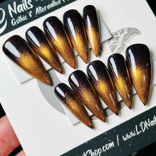 Halloween Cat Eye Ombré