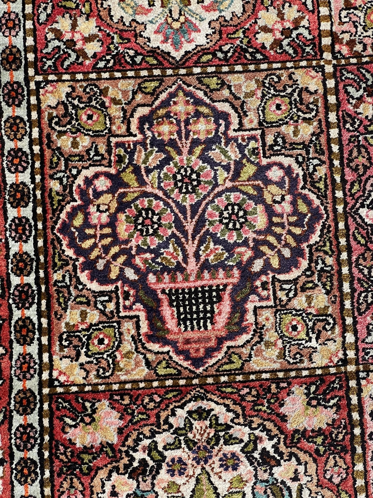 Reserviert | Indischer Kaschmir-Teppich | 91 x 150 cm