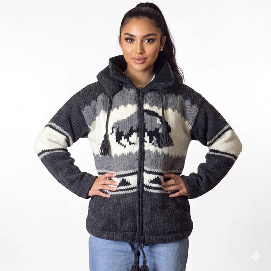 OLDTRIBES™ Majestic Buffalo Wool Jacket