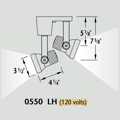 Luminaire paysager d'accentuation - 0550