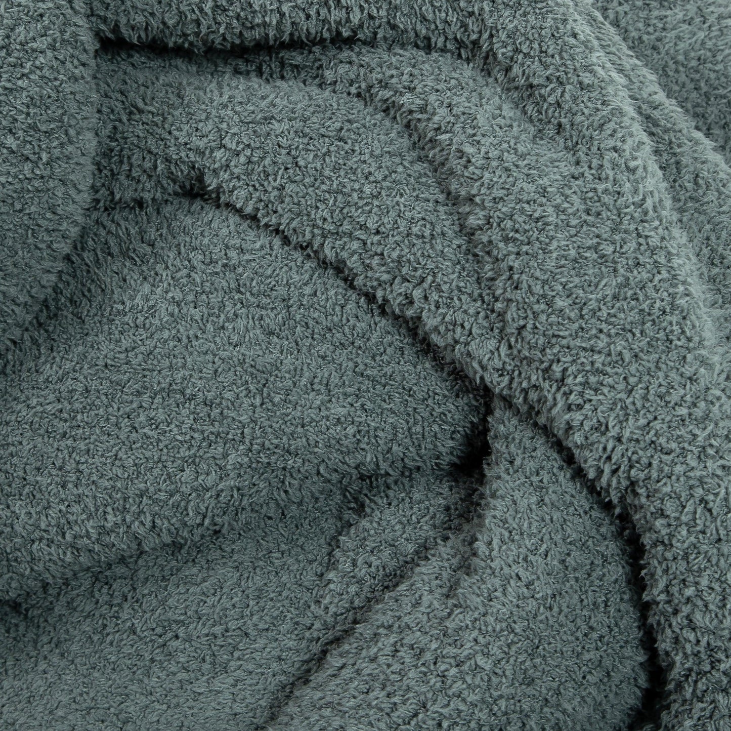Dark Forest Solid Double Layered Print Extended Throw