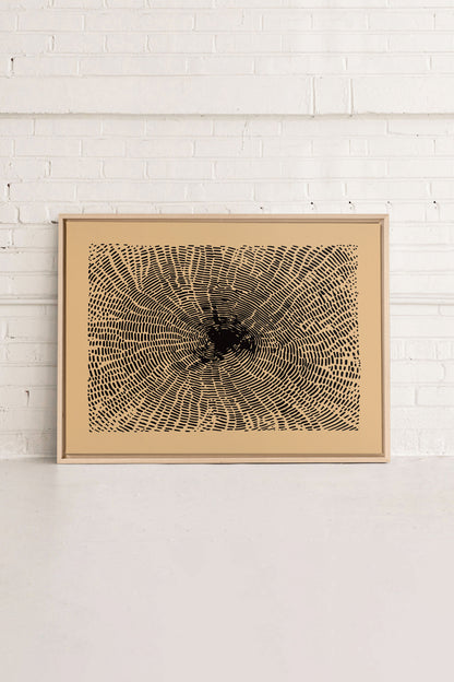 ANCIENT ROOTS, Mischtechnik auf Leinwand