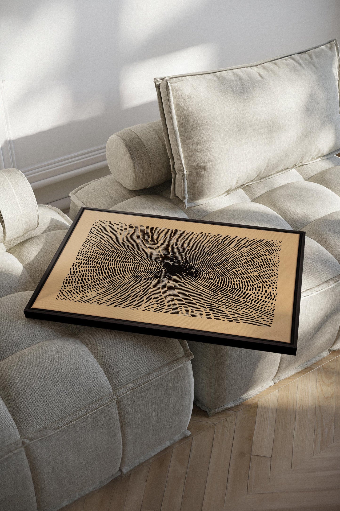 ANCIENT ROOTS, Mischtechnik auf Leinwand