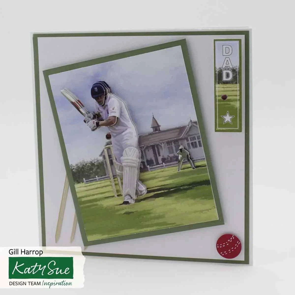 Die Cut Decoupage – Cricket (Pack Of 3)