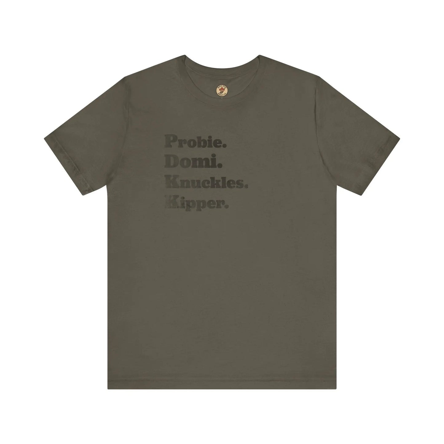 Probie Domi Knuckles Kipper T-Shirt - NHL Hockey Fighters - Maple Stick Hockey Co. - True Fan