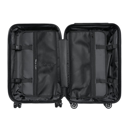 Colorful Handprint Suitcase – Kids Travel Luggage with Playful Palm Print