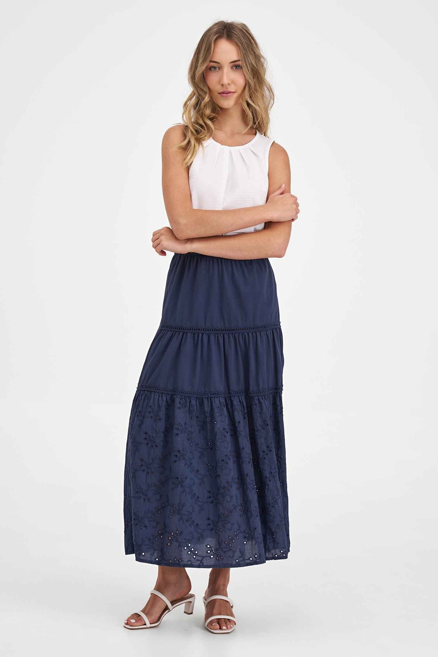 Women's Woven Sleeveless Top