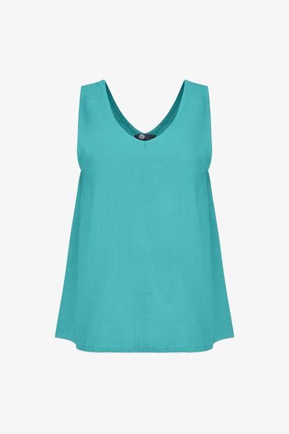 Women's Woven Sleeveless Top
