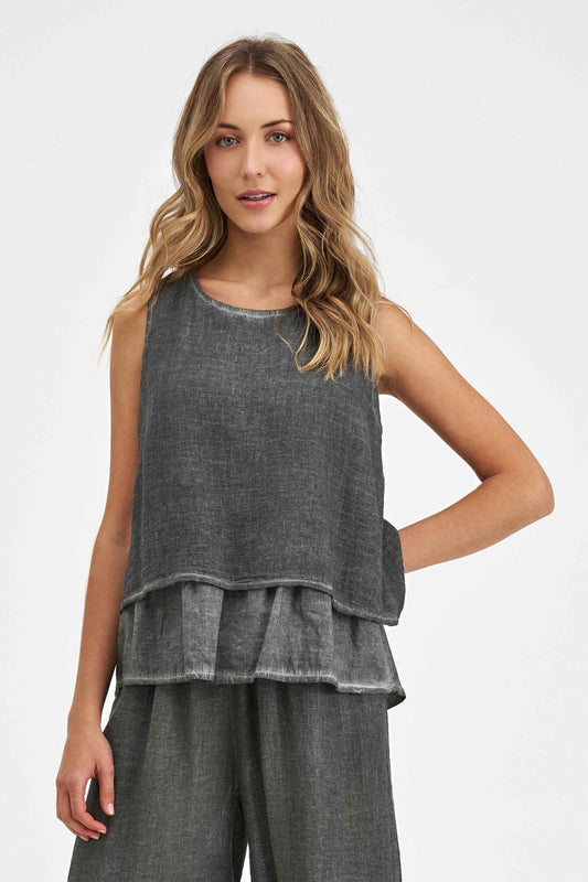 Women's Woven Sleeveless Top