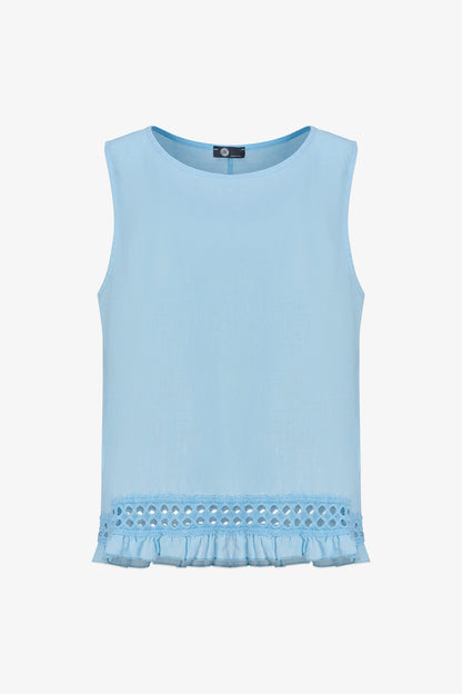 Women's Woven Sleeveless Top