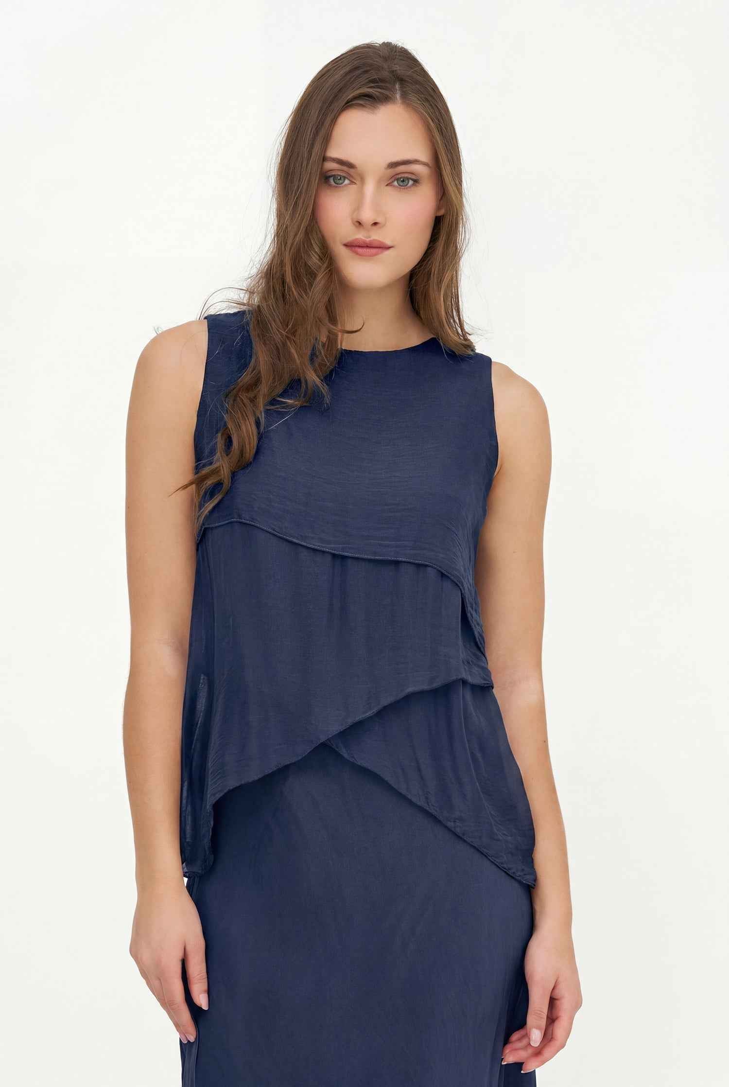 Women's Woven Top - Sleeveless