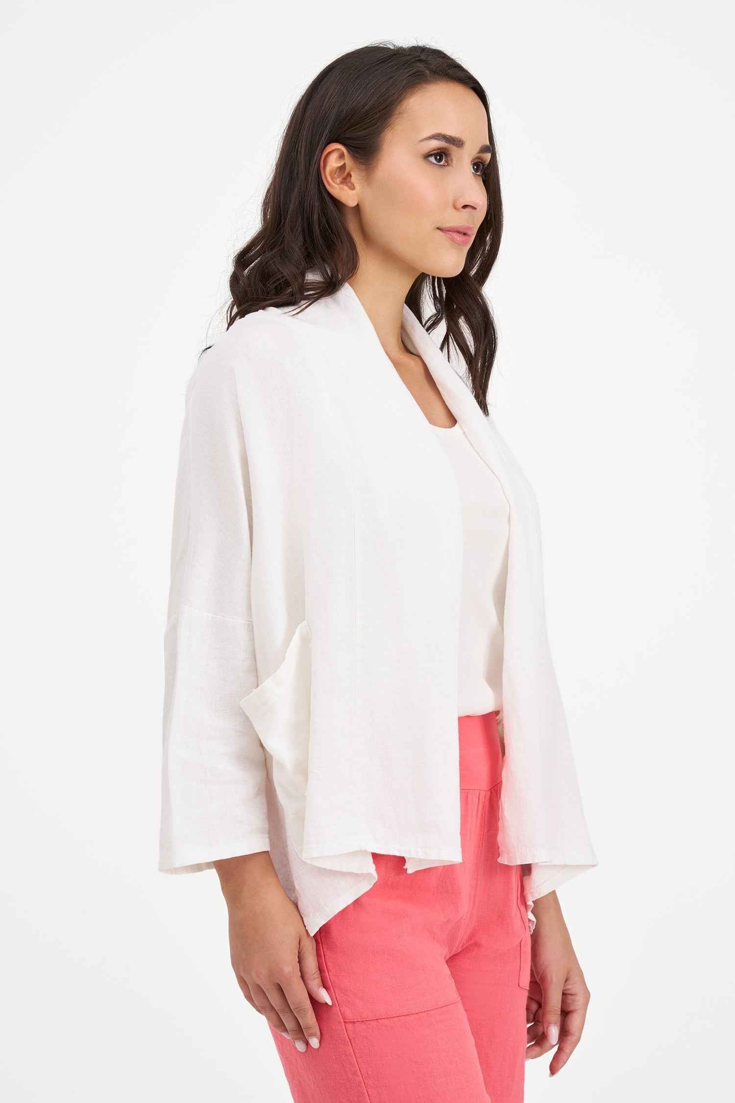 Women's Woven Cardigan