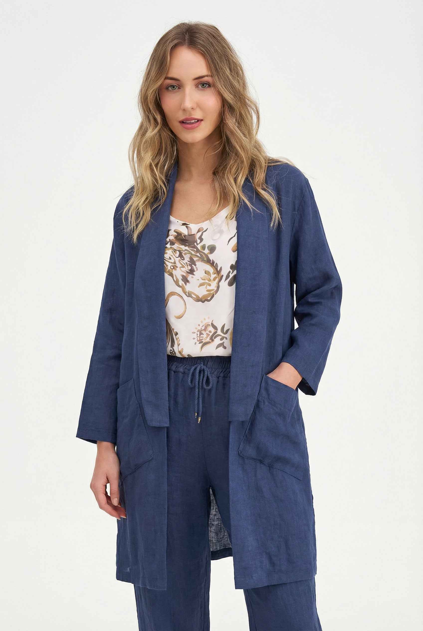 Women's Woven Cardigan
