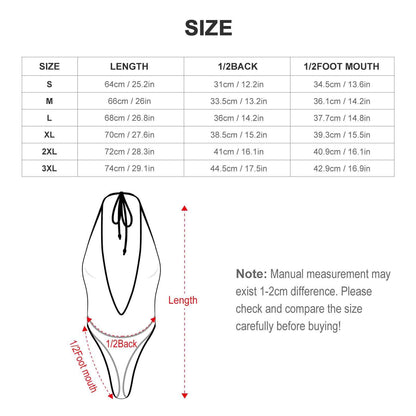 Electric Lettuce Sexy AF Deep-V thong bodysuit