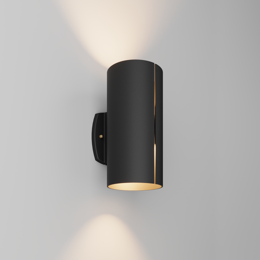 Évolution • Luminaire mural cylindrique pour l'extérieur avec fente [1842]