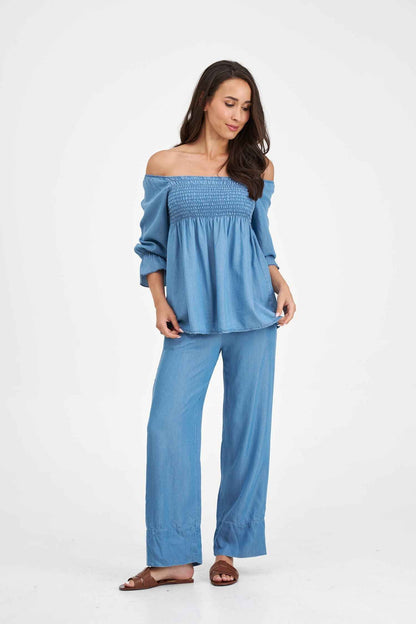 Women's Woven Tunic Top