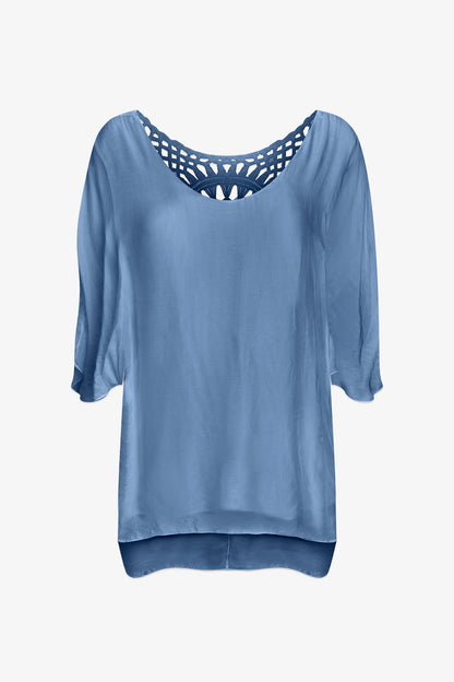 Women's Woven Tunic Top