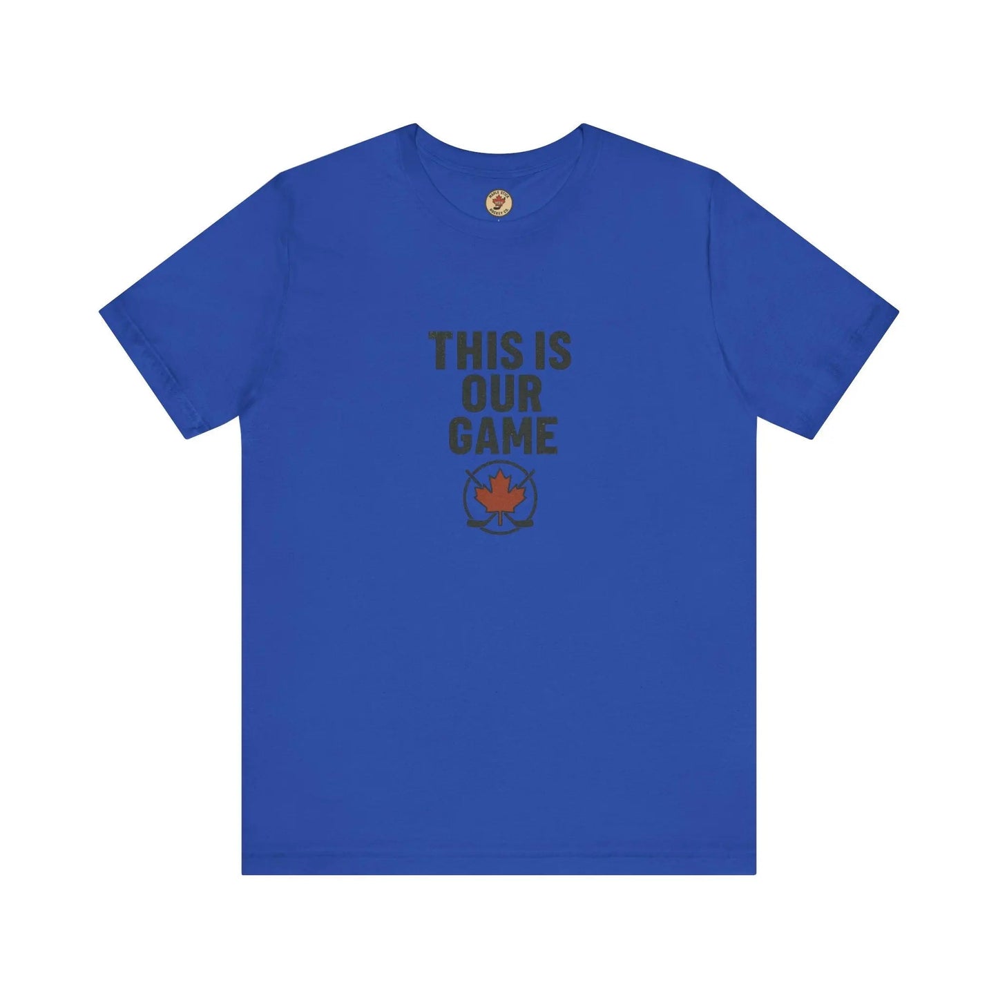 Canada Maple Leaf Hockey T-Shirt – This Is Our Game Tee