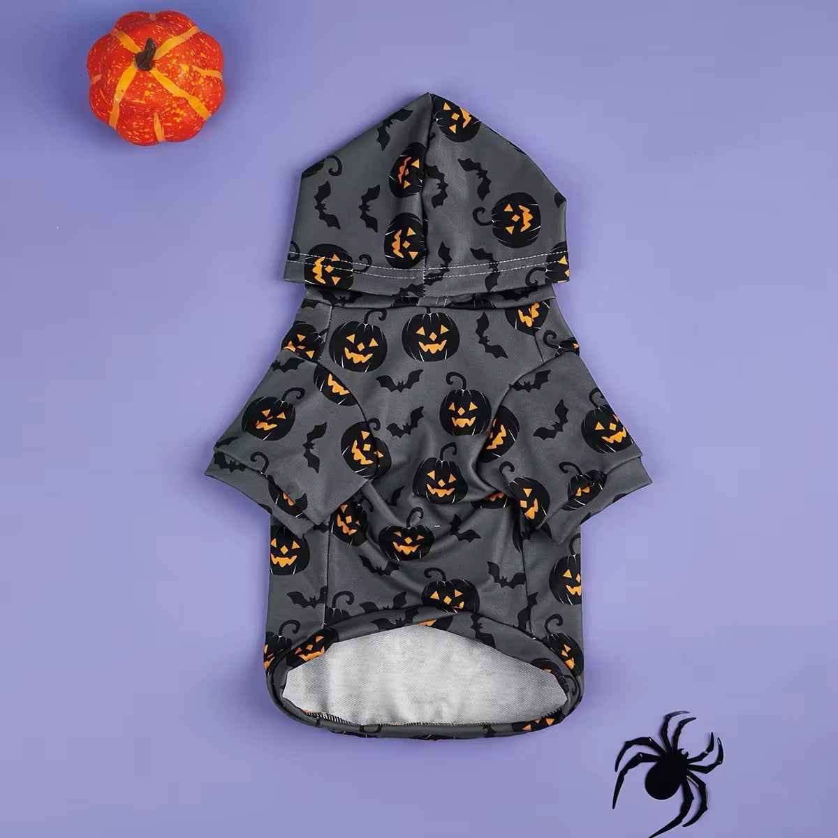 Halloween Pumpkin Dog Hoodie | Dog Hoodie