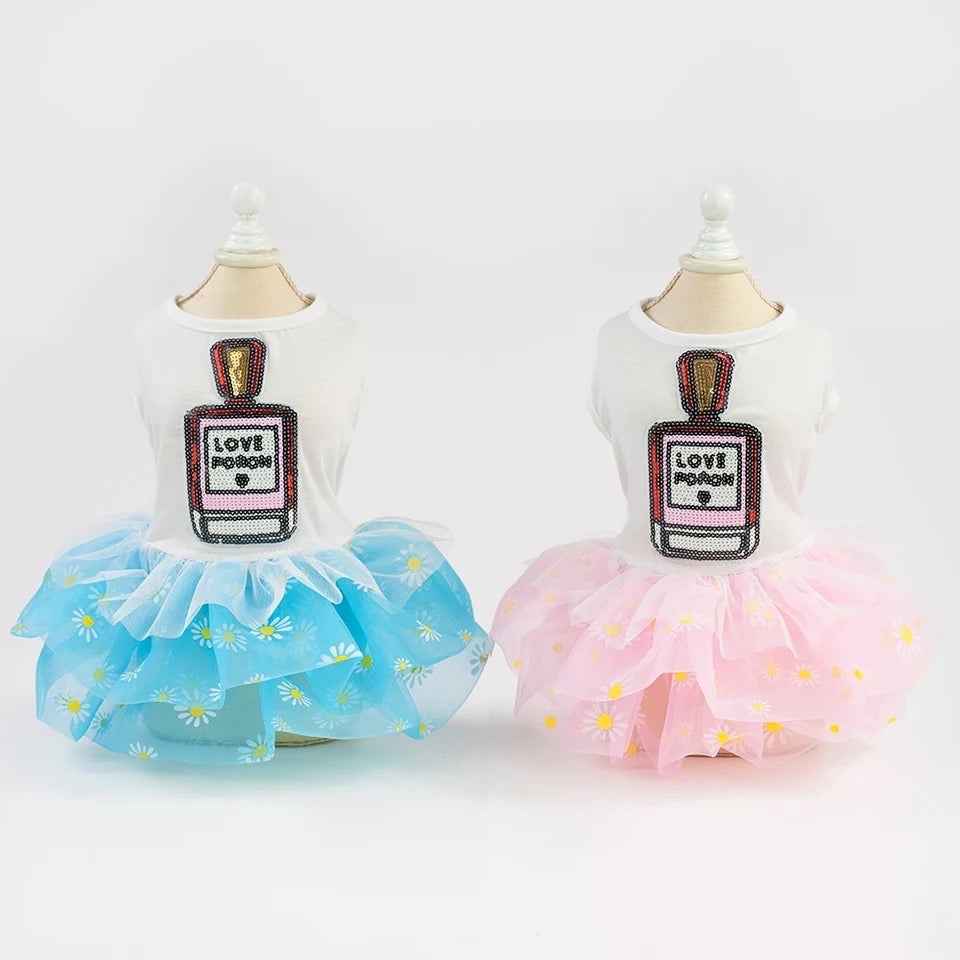 Love Dog Tutu Dress | Pet Dress