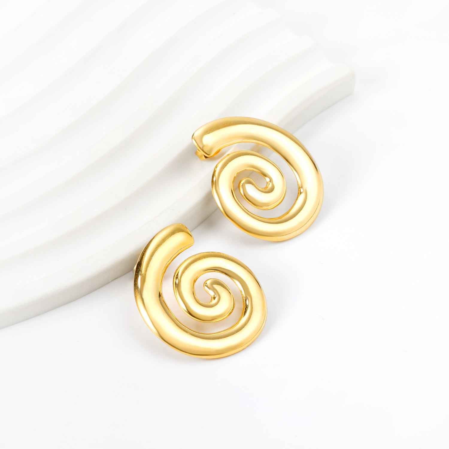 Spiral Chic Earrings