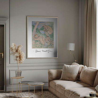 Wall art Baigneurs