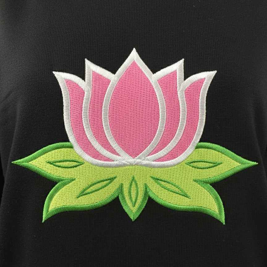 Embroidered Hoodies (Lotus)