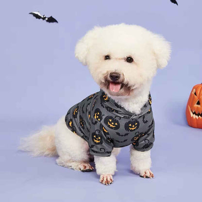Halloween Pumpkin Dog Hoodie | Dog Hoodie