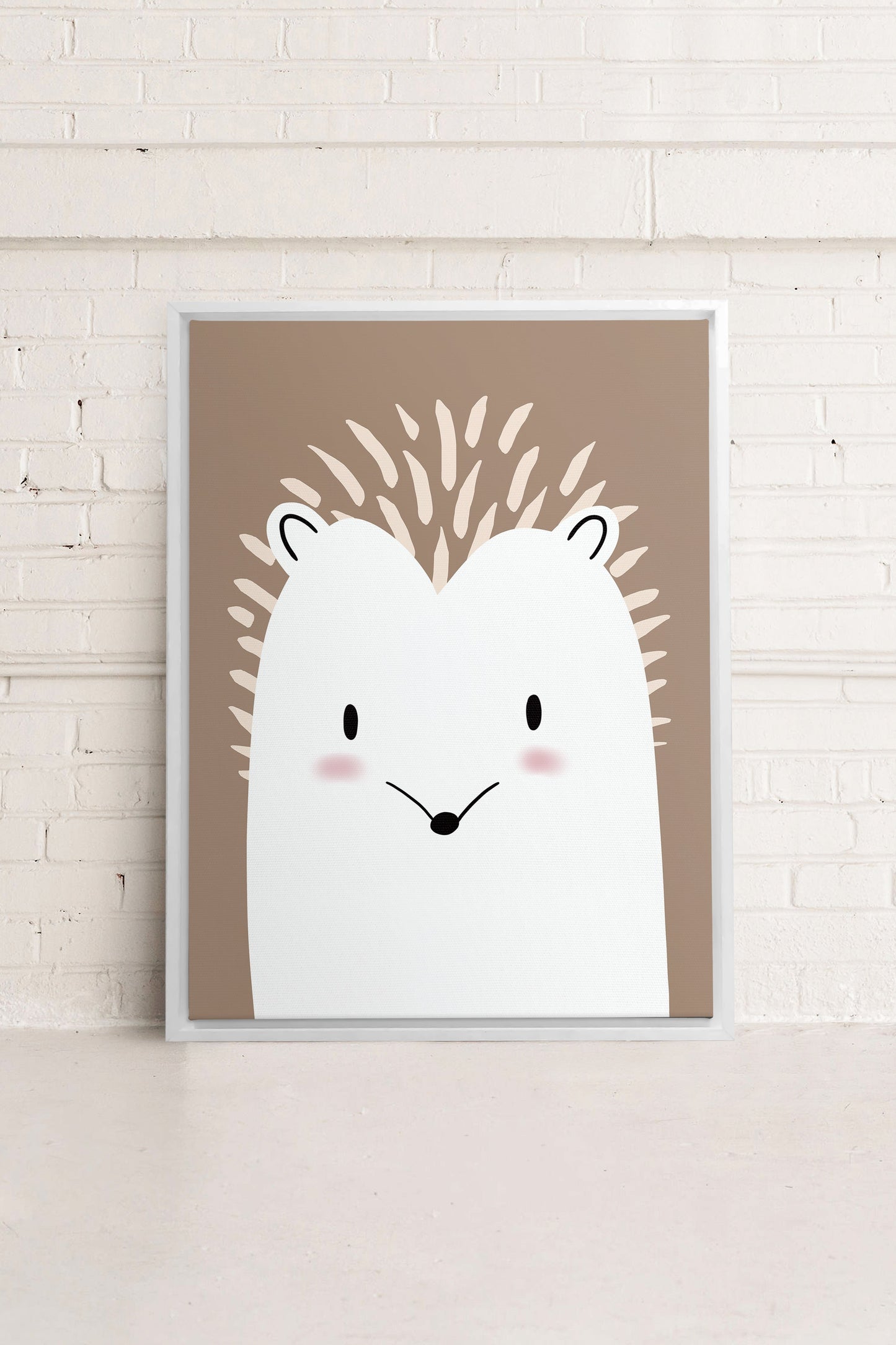 IGEL, Werk auf gespannter Leinwand